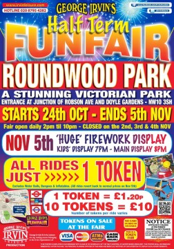 firwoork and funfair poster